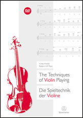 The Techniques of Violin Playing BK/DVD cover